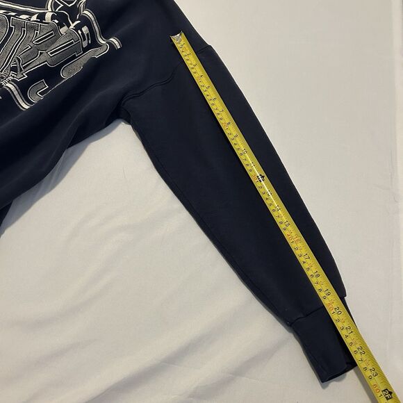 Vintage Nutmeg Dallas Cowboys Sweatshirt Navy VTG Football NFL Large Made In USA - Picture 10 of 13